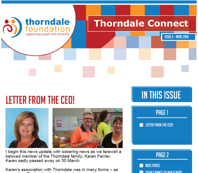 THORNDALE CONNECT THORNDALE CONNECT